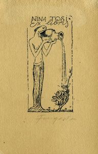 MICHEL FINGESTEN : Lotto composto di 5 ex libris.  - Asta Arte Antica, Moderna e Contemporanea - Associazione Nazionale - Case d'Asta italiane