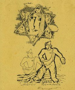 MICHEL FINGESTEN : Lotto composto da 4 ex libris.  - Asta Arte Antica, Moderna e Contemporanea - Associazione Nazionale - Case d'Asta italiane