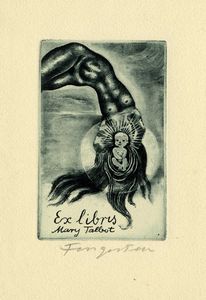 MICHEL FINGESTEN : Lotto composto da 4 ex libris.  - Asta Arte Antica, Moderna e Contemporanea - Associazione Nazionale - Case d'Asta italiane