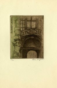 Corposo lotto di 717 ex libris.  - Asta Arte Antica, Moderna e Contemporanea - Associazione Nazionale - Case d'Asta italiane