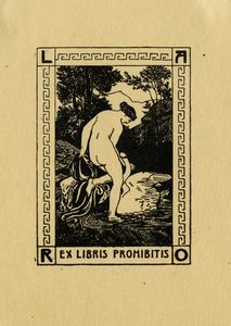 Lotto composto di 14 ex libris erotici.  - Asta Arte Antica, Moderna e Contemporanea - Associazione Nazionale - Case d'Asta italiane