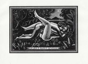 ITALO ZETTI : Lotto composto di 11 ex libris, alcuni erotici.  - Asta Arte Antica, Moderna e Contemporanea - Associazione Nazionale - Case d'Asta italiane