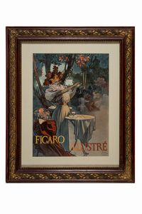 Alphonse Mucha - Copertina di Figaro Illustr. Numero natalizio.