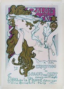 Alphonse Mucha - XXme Exposition du Salon des Cent.