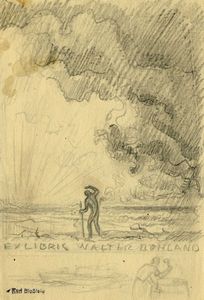 KARL BLOSSFELDT : Lotto composto di 4 disegni e 1 ex libris.  - Asta Arte Antica, Moderna e Contemporanea - Associazione Nazionale - Case d'Asta italiane