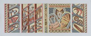 FORTUNATO DEPERO - Il lavoro.