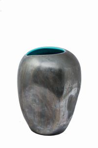 GERRY DE BASTIANO - Cerulean Collapsing Vase.