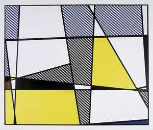 Roy Lichtenstein : Lotto composto di 5 incisioni.  - Asta Arte Antica, Moderna e Contemporanea - Associazione Nazionale - Case d'Asta italiane