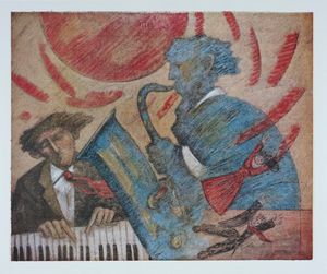 Giampaolo Talani - Lotto composto di 2 incisioni.