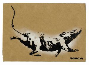 Banksy - Dismaland. Rat.