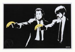 Banksy - Pulp Fiction.