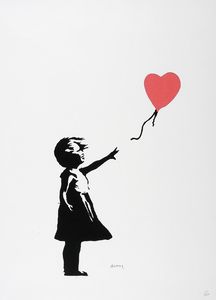 Banksy - The Balloon Girl.