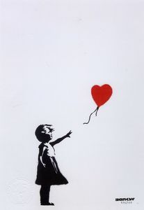 Banksy - The Balloon Girl.