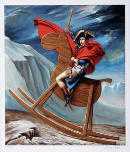 MAURIZIO RAPITI - Il cavallo bianco di Napoleone in realt era color legno.