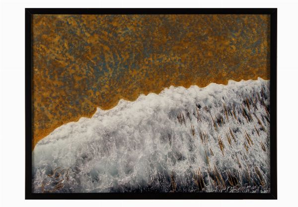 CLAUDIA HENDEL : Onda oro.  - Asta ASTA DI BENEFICENZA - Claudia Hendel e Licia Papini - Associazione Nazionale - Case d'Asta italiane