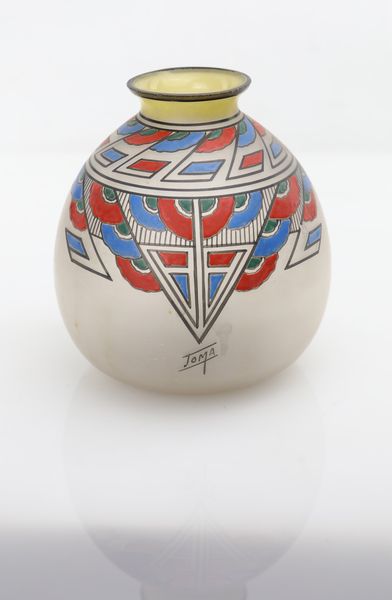 Vaso in vetro opalino, Francia, Anni Venti/Trenta  - Asta Asta a Tempo - L'Arte del Vetro - Associazione Nazionale - Case d'Asta italiane