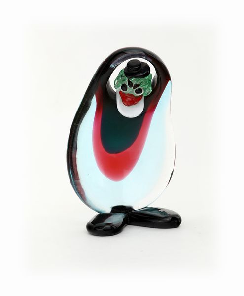 Posacenere in vetro multicolore, arte vetraria muranese  - Asta Asta a Tempo - L'Arte del Vetro - Associazione Nazionale - Case d'Asta italiane