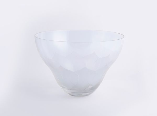 Vaso Lotus in cristallo, Rosenthal Studio-Line, Germania XX secolo  - Asta Asta a Tempo - L'Arte del Vetro - Associazione Nazionale - Case d'Asta italiane