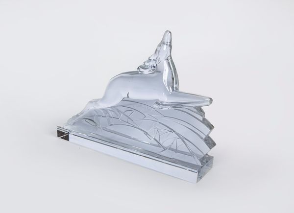 BACCARAT : Cervo  - Asta Asta a Tempo - L'Arte del Vetro - Associazione Nazionale - Case d'Asta italiane