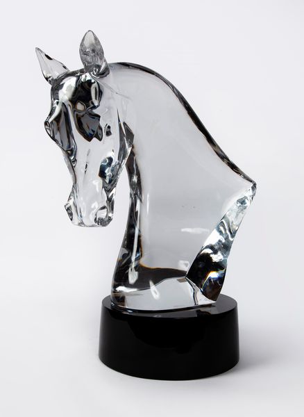 LALIQUE : Testa di cavallo, Anni Novanta  - Asta Asta a Tempo - L'Arte del Vetro - Associazione Nazionale - Case d'Asta italiane