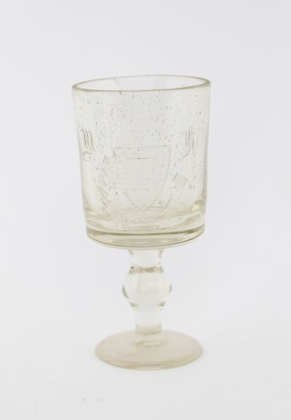 Grande calice in vetro soffiato  - Asta Asta a Tempo - L'Arte del Vetro - Associazione Nazionale - Case d'Asta italiane