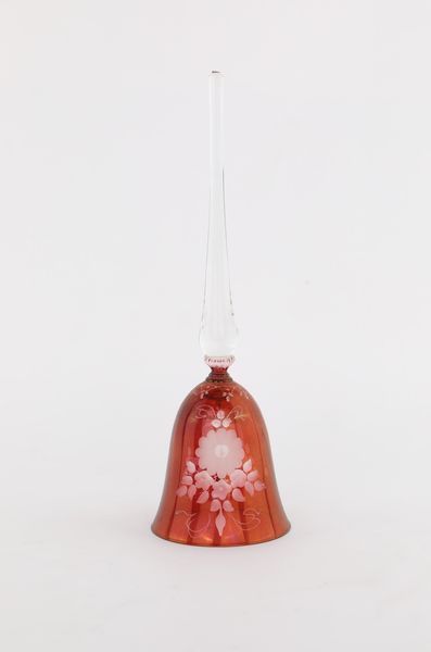 Campanella in vetro rosso  - Asta Asta a Tempo - L'Arte del Vetro - Associazione Nazionale - Case d'Asta italiane