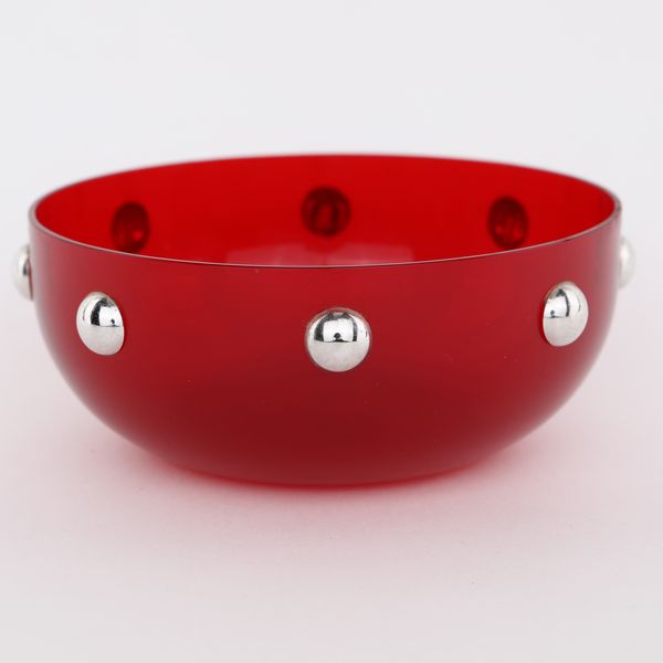 Ciotola in vetro rosso rubino, Murano, Cleto Munari, Anni Novanta  - Asta Asta a Tempo - L'Arte del Vetro - Associazione Nazionale - Case d'Asta italiane