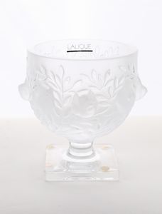 LALIQUE - Coppa in cristallo incolore