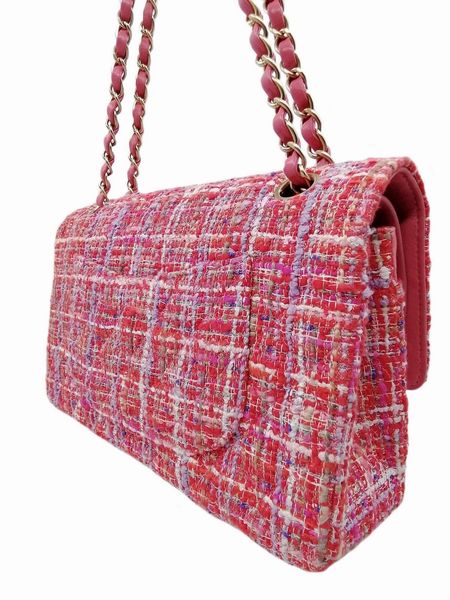 CHANEL : Borsa 2.55  in tweed rosa matelass�.  - Asta 04/05/2023 | FASHION LUXURY - ALTA MODA, BORSE E ACCESSORI DI LUSSO Online - Associazione Nazionale - Case d'Asta italiane