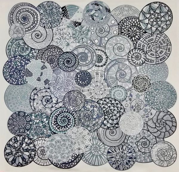 HERMES : Foulard carr� in seta 'Reve d'escargots'.  - Asta 04/05/2023 | FASHION LUXURY - ALTA MODA, BORSE E ACCESSORI DI LUSSO Online - Associazione Nazionale - Case d'Asta italiane