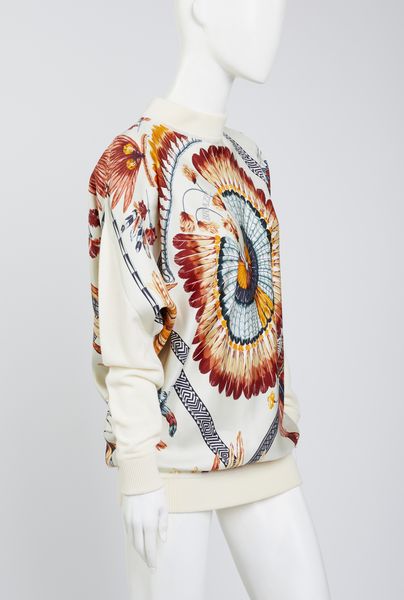 HERMES : Capospalla in lana, stampa 'Brazil'.  - Asta 04/05/2023 | FASHION LUXURY - ALTA MODA, BORSE E ACCESSORI DI LUSSO Online - Associazione Nazionale - Case d'Asta italiane