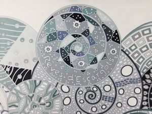 HERMES : Foulard carr� in seta 'Reve d'escargots'.  - Asta 04/05/2023 | FASHION LUXURY - ALTA MODA, BORSE E ACCESSORI DI LUSSO Online - Associazione Nazionale - Case d'Asta italiane