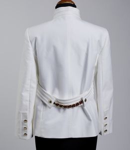 GUCCI : Blazer bianco.  - Asta 04/05/2023 | FASHION LUXURY - ALTA MODA, BORSE E ACCESSORI DI LUSSO Online - Associazione Nazionale - Case d'Asta italiane