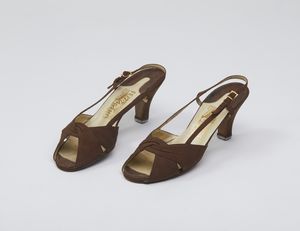 FERRAGAMO SALVATORE - Sandali testa di moro.