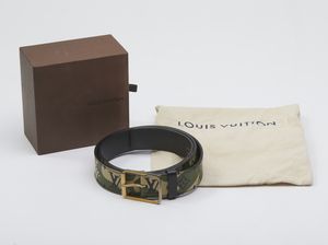 Vuitton Louis - Cintura Monogramouflage.