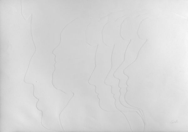 MARIO CEROLI : Profili (Marco Ferreri)  - Asta Grafica Internazionale e Multipli d'Autore - Associazione Nazionale - Case d'Asta italiane