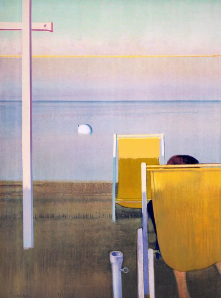 Leonardo Cremonini : Sulla riva  - Asta Grafica Internazionale e Multipli d'Autore - Associazione Nazionale - Case d'Asta italiane