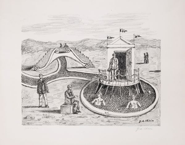 Giorgio de Chirico : Bagni misteriosi  - Asta Grafica Internazionale e Multipli d'Autore - Associazione Nazionale - Case d'Asta italiane