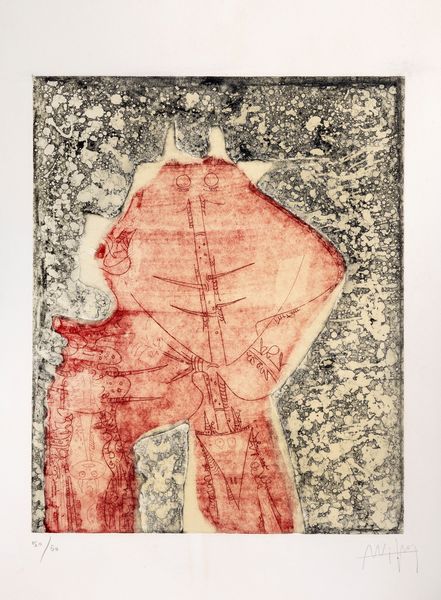 Wifredo Lam : Senza titolo  - Asta Grafica Internazionale e Multipli d'Autore - Associazione Nazionale - Case d'Asta italiane