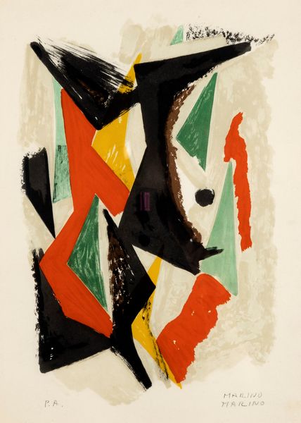 Marino Marini : Composizione  - Asta Grafica Internazionale e Multipli d'Autore - Associazione Nazionale - Case d'Asta italiane
