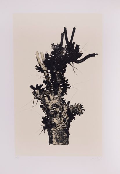 Carlo Mattioli : Tronco d'albero  - Asta Grafica Internazionale e Multipli d'Autore - Associazione Nazionale - Case d'Asta italiane