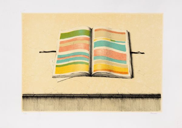 Armodio : Libro aperto  - Asta Grafica Internazionale e Multipli d'Autore - Associazione Nazionale - Case d'Asta italiane