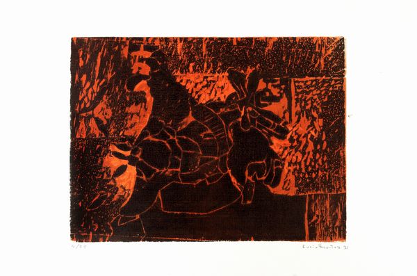 Lucio Muñoz : Composizione  - Asta Grafica Internazionale e Multipli d'Autore - Associazione Nazionale - Case d'Asta italiane