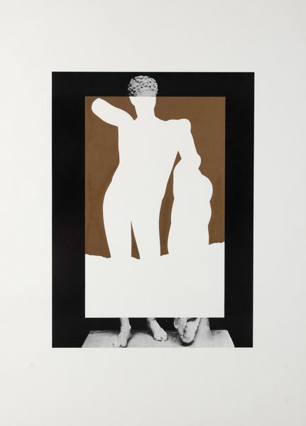 Giulio Paolini : Ritratto dell'artista come modello  - Asta Grafica Internazionale e Multipli d'Autore - Associazione Nazionale - Case d'Asta italiane