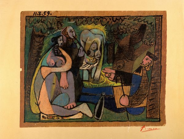 Pablo Picasso : Le d�jeuner sur l'herbe  - Asta Grafica Internazionale e Multipli d'Autore - Associazione Nazionale - Case d'Asta italiane