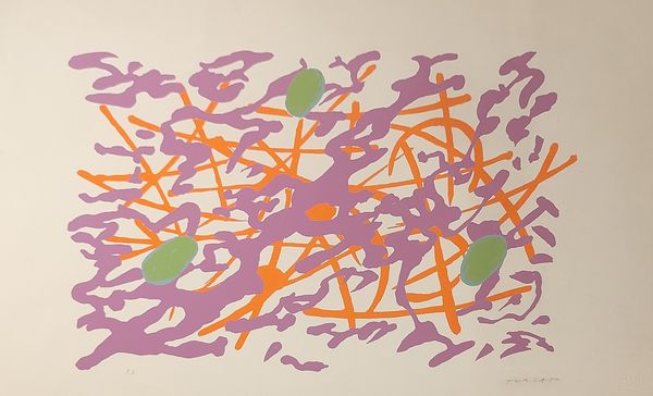 GIULIO TURCATO : Senza titolo  - Asta Grafica Internazionale e Multipli d'Autore - Associazione Nazionale - Case d'Asta italiane