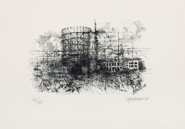 Renzo Vespignani : 3 fogli  - Asta Grafica Internazionale e Multipli d'Autore - Associazione Nazionale - Case d'Asta italiane