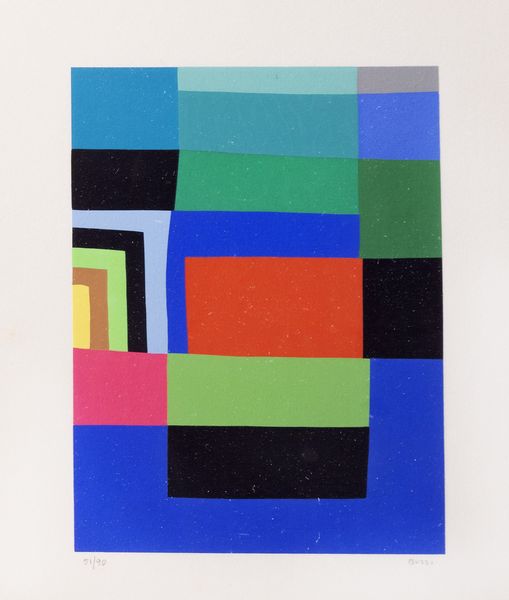 Alberto Burri : Serigrafie  - Asta Grafica Internazionale e Multipli d'Autore - Associazione Nazionale - Case d'Asta italiane