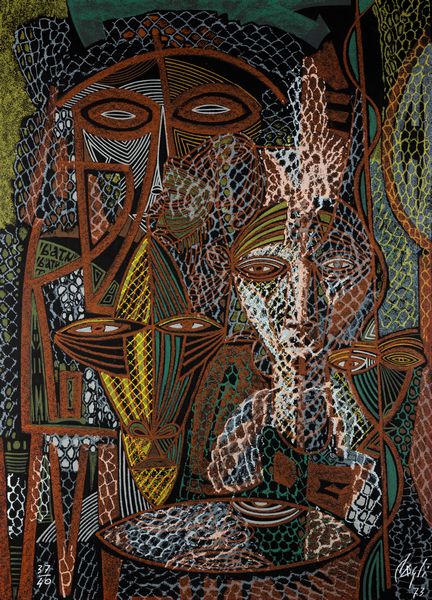 Corrado Cagli : Composizione  - Asta Grafica Internazionale e Multipli d'Autore - Associazione Nazionale - Case d'Asta italiane