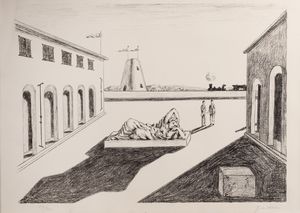 Giorgio de Chirico - Piazza d'Italia